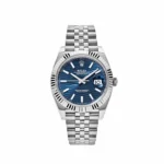 Rolex Datejust Replica 126334 Stainless Steel Fluted Motif Blue Dial Jubilee