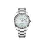 Rolex Datejust Replica 126334 Stainless Steel Diamond Mother Of Pearl Dial