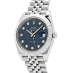 Rolex Datejust Replica 126334 Stainless Steel Blue Diamond Dial Jubilee - Image 3