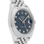 Rolex Datejust Replica 126334 Stainless Steel Blue Diamond Dial Jubilee - Image 6