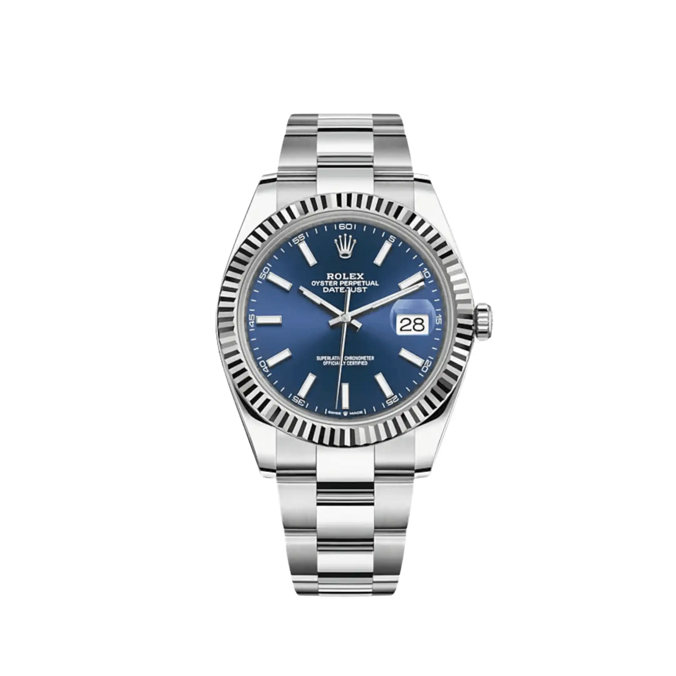 ss4atfoh2fa.webp Rolex Datejust Replica 126334 Stainless Steel Blue Dial Oyster - Image 1