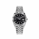 Rolex Datejust Replica 126334 Stainless Steel Black Dial Jubilee Bracelet