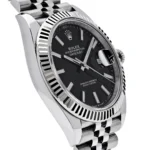 Rolex Datejust Replica 126334 Stainless Steel Black Dial Jubilee Bracelet - Image 3