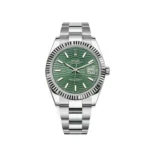 Rolex Datejust Replica 126334 Green Motif Dial Oyster