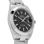 Rolex Datejust Replica 126300 Stainless Steel Black Dial Oyster - Image 4