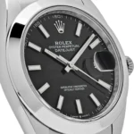 Rolex Datejust Replica 126300 Stainless Steel Black Dial Oyster - Image 5