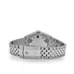 Rolex Datejust Replica 126284RBR Stainless Steel Green Palm Frond Diamond Dial - Image 6