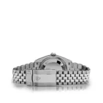 Rolex Datejust Replica 126234 White Gold Stainless Steel Olive Green Palm Moti - Image 7