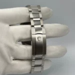 Rolex Datejust Replica 126234 White Gold Stainless Steel Blue Dial Oyster - Image 6