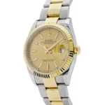Rolex Datejust Replica 126233 Two-Toned Yellow Gold Stainless Steel Champagne Dial - Image 2