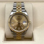 Rolex Datejust Replica 126233 Stainless Steel Yellow Gold Champagne Dial Jubil - Image 7
