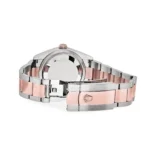 Rolex Datejust Replica 126231 Rose Gold Stainless Steel Mother of Pearl Diamon - Image 4