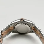 Rolex Datejust Replica 126231 Rose Gold Stainless Steel Black Diamond Dial - Image 7