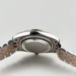 Rolex Datejust Replica 126231 Rose Gold Stainless Steel Black Diamond Dial - Image 8