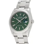 Rolex Datejust Replica 126200 Stainless Steel Green Dial Oyster - Image 2