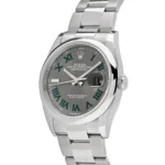 Rolex Datejust Replica 126200 'Wimbledon' Stainless Steel Slate Dial - Image 2