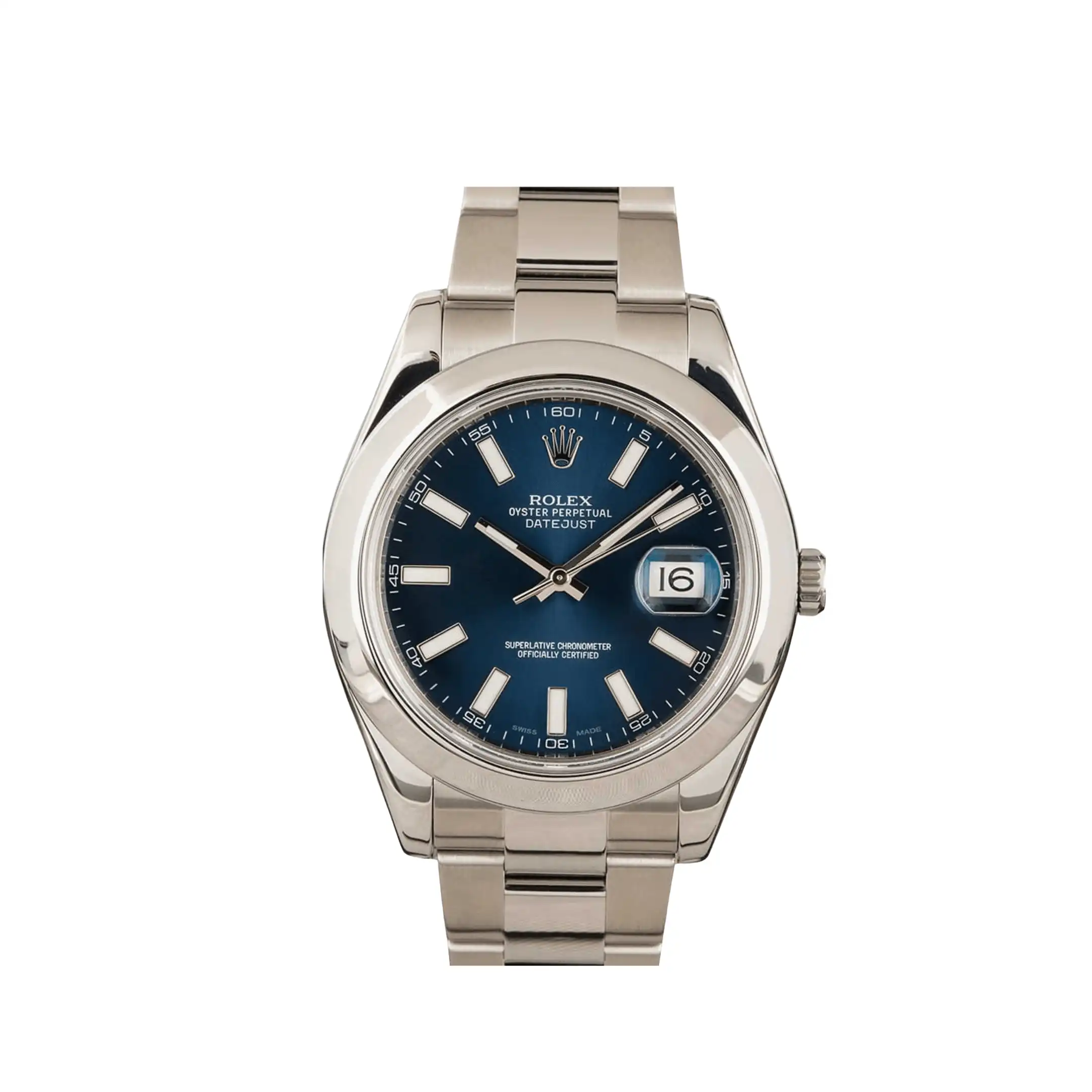 f2glxn1x2ar.webp Rolex Datejust Replica 116300 Stainless Steel Blue Dial Oyster - Image 1