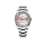 Rolex Datejust Replica 116234 Stainless Steel Pink Dial Oyster
