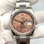 Rolex Datejust Replica 116234 Stainless Steel Pink Dial Oyster - Image 3