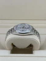 Replica Rolex Day-Date 228396TBR Platinum Diamond Bezel Diamond-Paved Sapphire Dial - Image 4