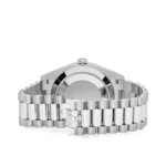 Replica Rolex Day-Date 228349RBR White Gold Meteorite Dial Diamond Set - Image 4