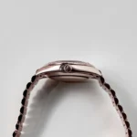 Replica Rolex Day-Date 228345RBR Rose Gold Eisenkiesel Dial Diamond Bezel - Image 6