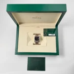 Replica Rolex Day-Date 228345RBR Rose Gold Eisenkiesel Dial Diamond Bezel - Image 12