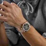 Replica Rolex Day-Date 228345RBR Rose Gold Diamond Bezel Slate Ombre Dial - Image 2