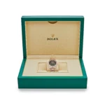 Replica Rolex Day-Date 228345RBR Rose Gold Diamond Bezel Slate Ombre Dial - Image 7