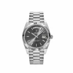 Replica Rolex Day-Date 228239 White Gold Slate Rhodium Grey Dial