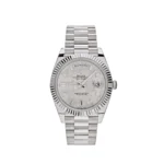 Replica Rolex Day-Date 228239 White Gold Meteorite Diamond Dial