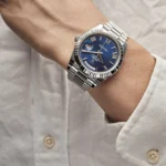 Replica Rolex Day-Date 228239 White Gold Blue Dial - Image 2
