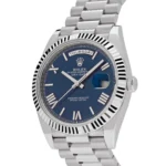 Replica Rolex Day-Date 228239 White Gold Blue Dial - Image 3