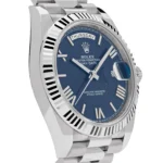 Replica Rolex Day-Date 228239 White Gold Blue Dial - Image 4