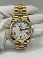 Replica Rolex Day-Date 228238 Yellow Gold White Dial - Image 2