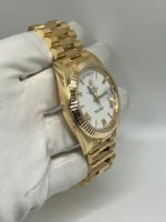 Replica Rolex Day-Date 228238 Yellow Gold White Dial - Image 3