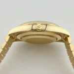 Replica Rolex Day-Date 228238 Yellow Gold Green Roman Numerals Dial - Image 6