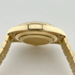 Replica Rolex Day-Date 228238 Yellow Gold Green Roman Numerals Dial - Image 7