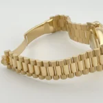 Replica Rolex Day-Date 228238 Yellow Gold Green Roman Numerals Dial - Image 9