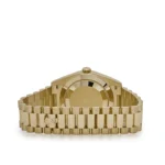 Replica Rolex Day-Date 228238 Yellow Gold Green Ombre Roman Numeral Dial - Image 6