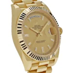 Replica Rolex Day-Date 228238 Yellow Gold Champagne Diamond Dial - Image 3