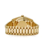 Replica Rolex Day-Date 228238 Yellow Gold Black Baguette Diamond Dial - Image 6