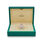 Replica Rolex Day-Date 128396TBR Platinum Pink Opal Diamond Dial and Bezel - Image 8