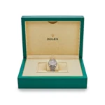 Replica Rolex Day-Date 128349RBR White Gold Diamond Bezel Diamond-Paved Set - Image 7