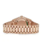 Replica Rolex Day-Date 128345RBR Rose Gold Rainbow Diamond Pave Dial - Image 4