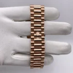 Replica Rolex Day-Date 128345RBR Rose Gold Eisenkiesel Diamond Dial - Image 6