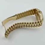 Replica Rolex Day-Date 128238 Yellow Gold Green Ombre Diamond Dial - Image 6
