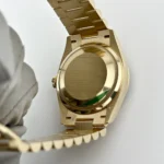Replica Rolex Day-Date 128238 Yellow Gold Green Ombre Diamond Dial - Image 7