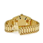 Replica Rolex Day-Date 128238 Yellow Gold Green Malachite Roman Diamond Dial - Image 4