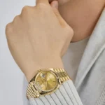 Replica Rolex Day-Date 128238 Yellow Gold Champagne Dial - Image 2